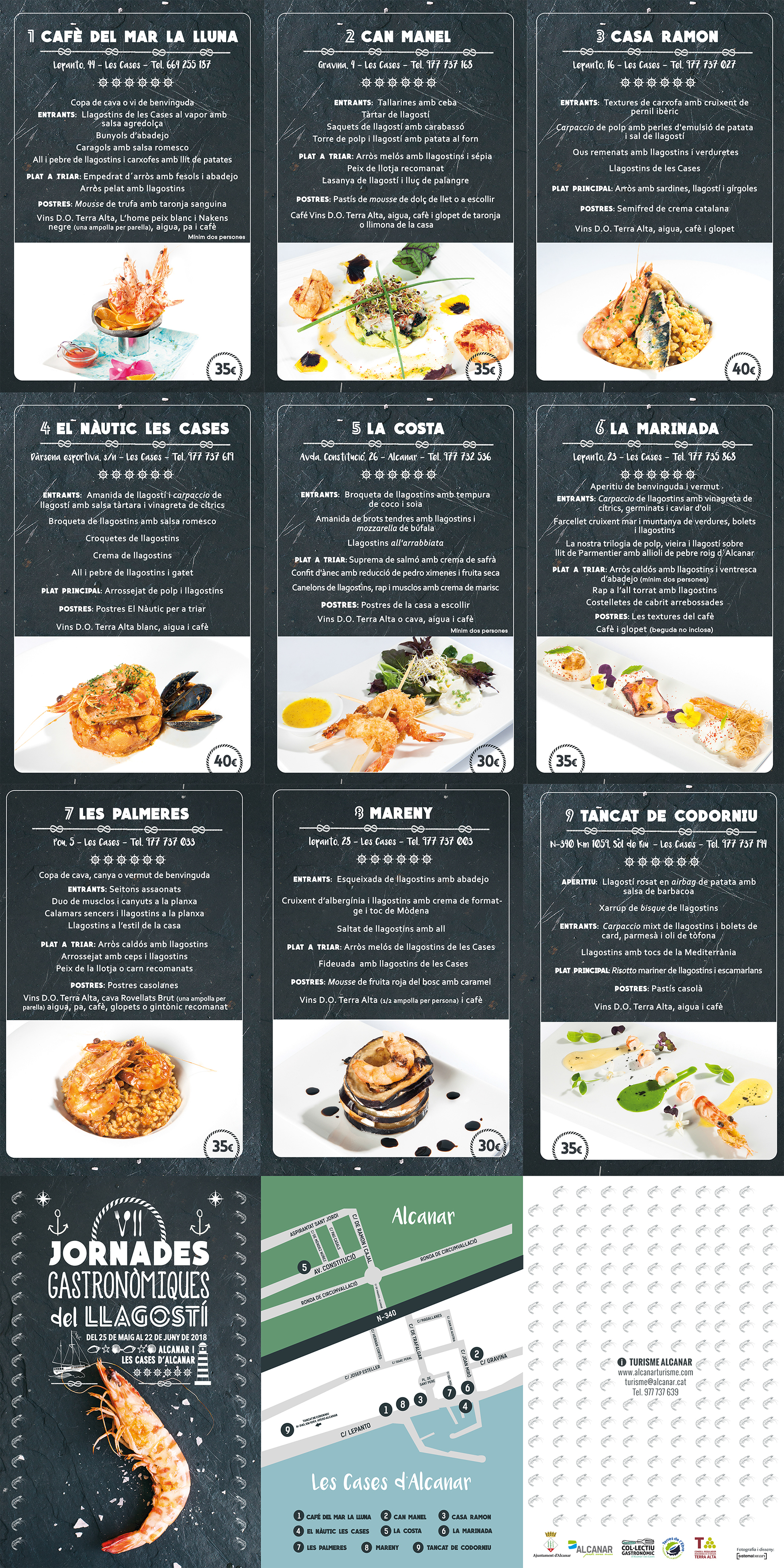 llagosti menus